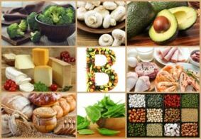 Voedingsmiddelen die vitamine B bevatten